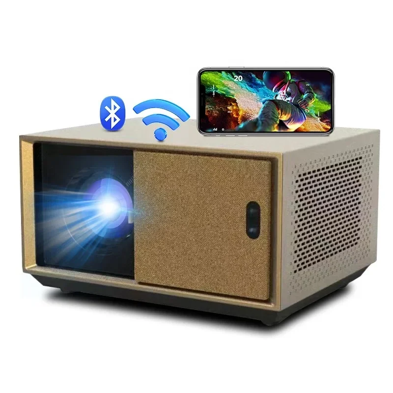 2023 Newest 4K 3D S1 Projector Android 11 Video Full HD 1080P Wall 2+32G Projector 4K Laser 5G Wifi Short Projectors