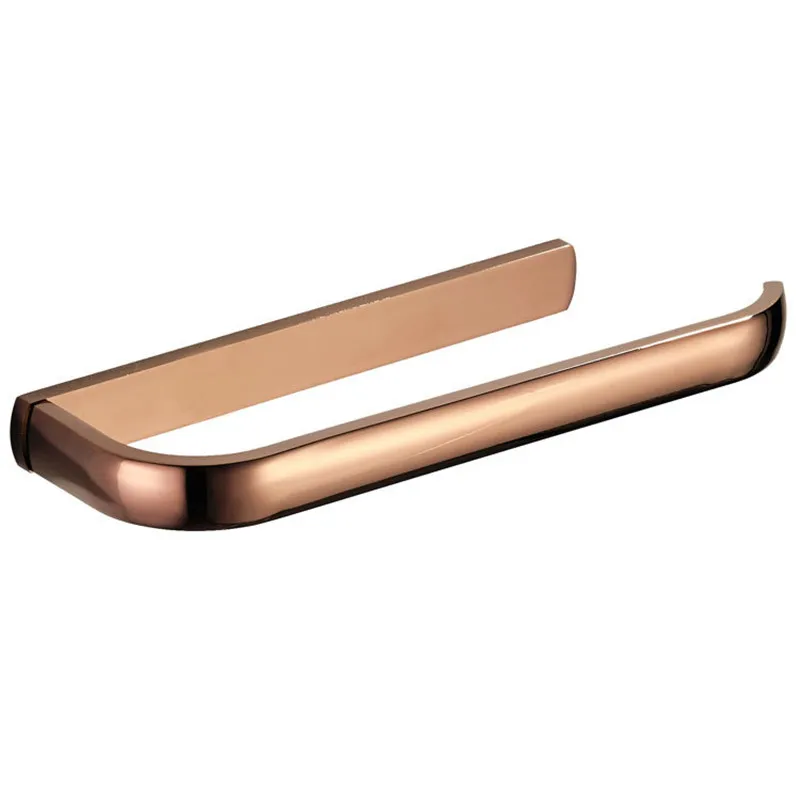 Rose gold bathroom towel rack holder hanger  accessories Hardware pendant Modern simplicity