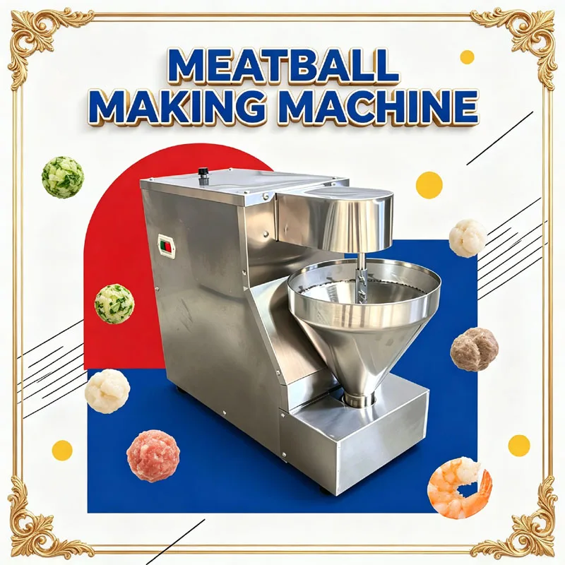 Meatball Forming Machine Electric Commercial Automatic Meatball Making Machine For Catering Vegetable Balls Lamb Balls Beef Ball