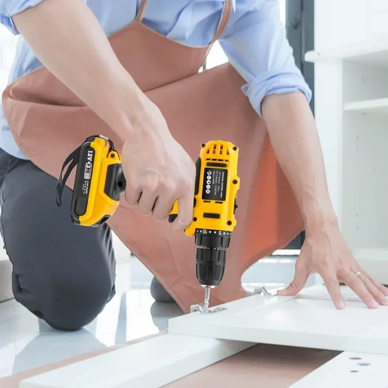 Perceuse électrique au lithium, kit de perceuse électrique, presse industrielle