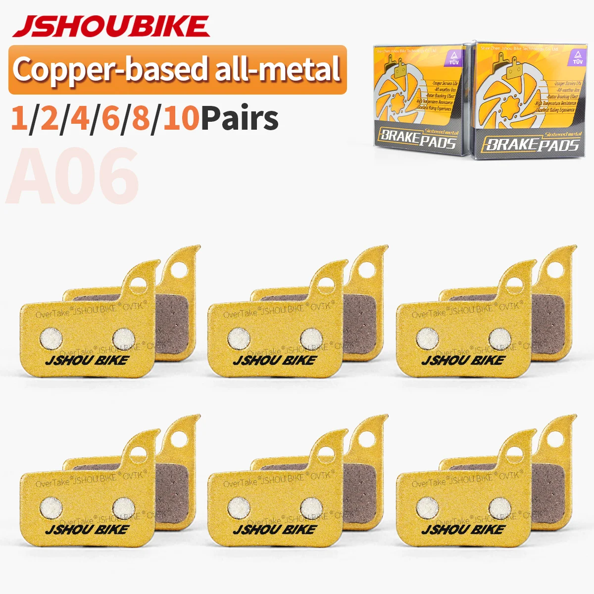 

JSHOUBIKE Цельнометаллические велосипедные тормозные колодки для SRAM Level TLM/ Ultimate, FORCE 22/1, Red eTap HRD, Rival 1/Rival 22,S700 B1,S900 HRD