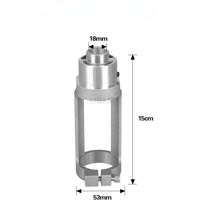 Foret de calcul pour trou carré, ouvre-trou tout en aluminium, artefact Fiosphpromve, ouverture de ket, accessoires et outils de travail, 18mm
