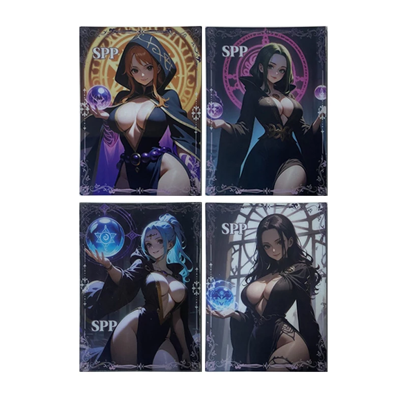 Anime giapponese ONE PIECE Vinsmoke Reiju Yamato Nefertari D. Vivi Carte da collezione Regali di compleanno di Natale Giocattoli per bambini