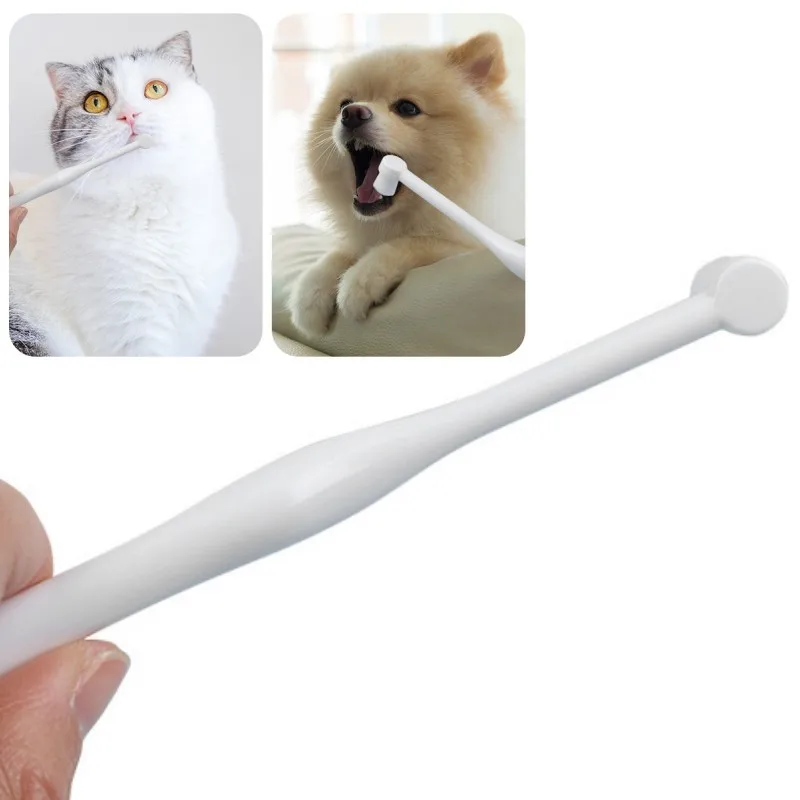 

Dog Toothbrush Cat Toothbrush Soft Hair Brush for Dogs Teeth Clean Dog Teeth Cleaning Long Handle Puppy Tooth Brush Pet Products