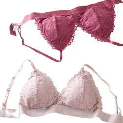 Lace Underwear Bras For Women Backless Bralette Women Bra Top Push Up Bra Gathered Brassiere Ladies Sexy Lingerie