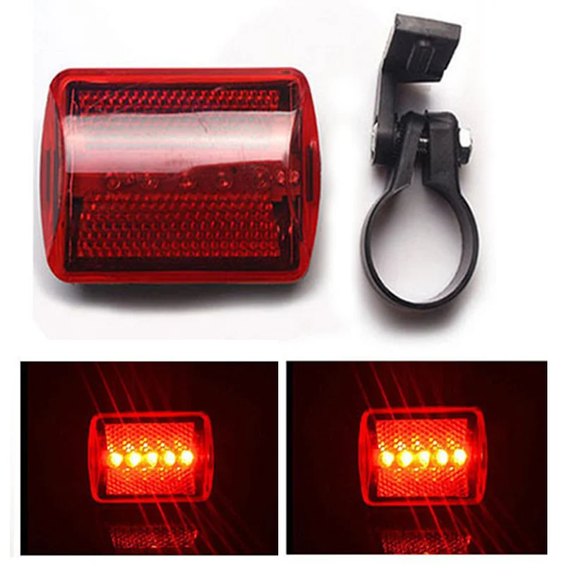 Light Mountain Bike Road Bike Seat Tube Rear Light Accessories Waterproof Cycling Safety Warning Taillight