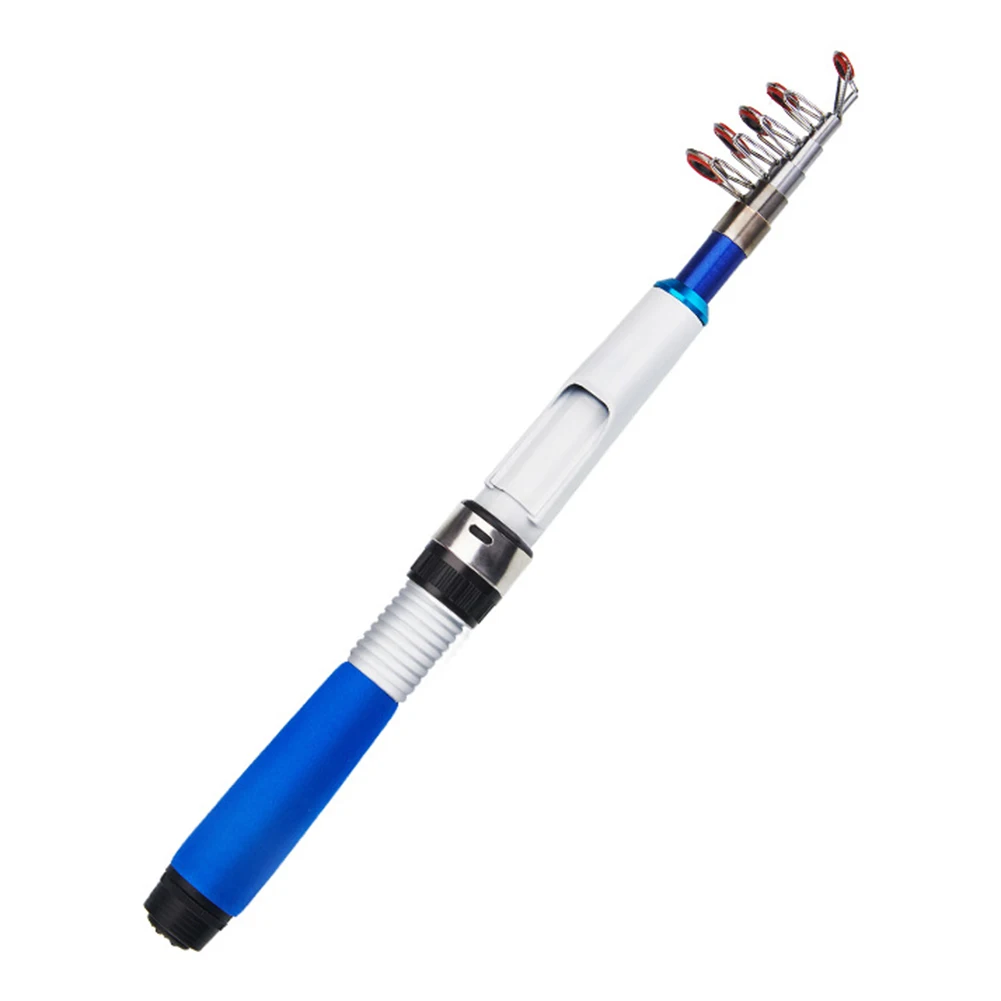 Afbeelding 3: 1.2M Mini Hengel Kits Met Korte Telescopische Hengel En-Spinning Reel Baits Reizen Pole Set voor Beginner Kinderen