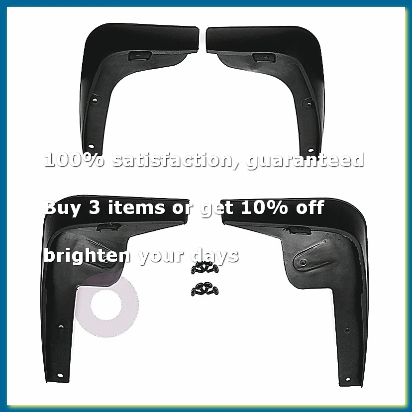 Front Rear Mud Flaps for Tiida C11 2007-2011 Hatchback Splash Guard Mud Flap Car Accessories