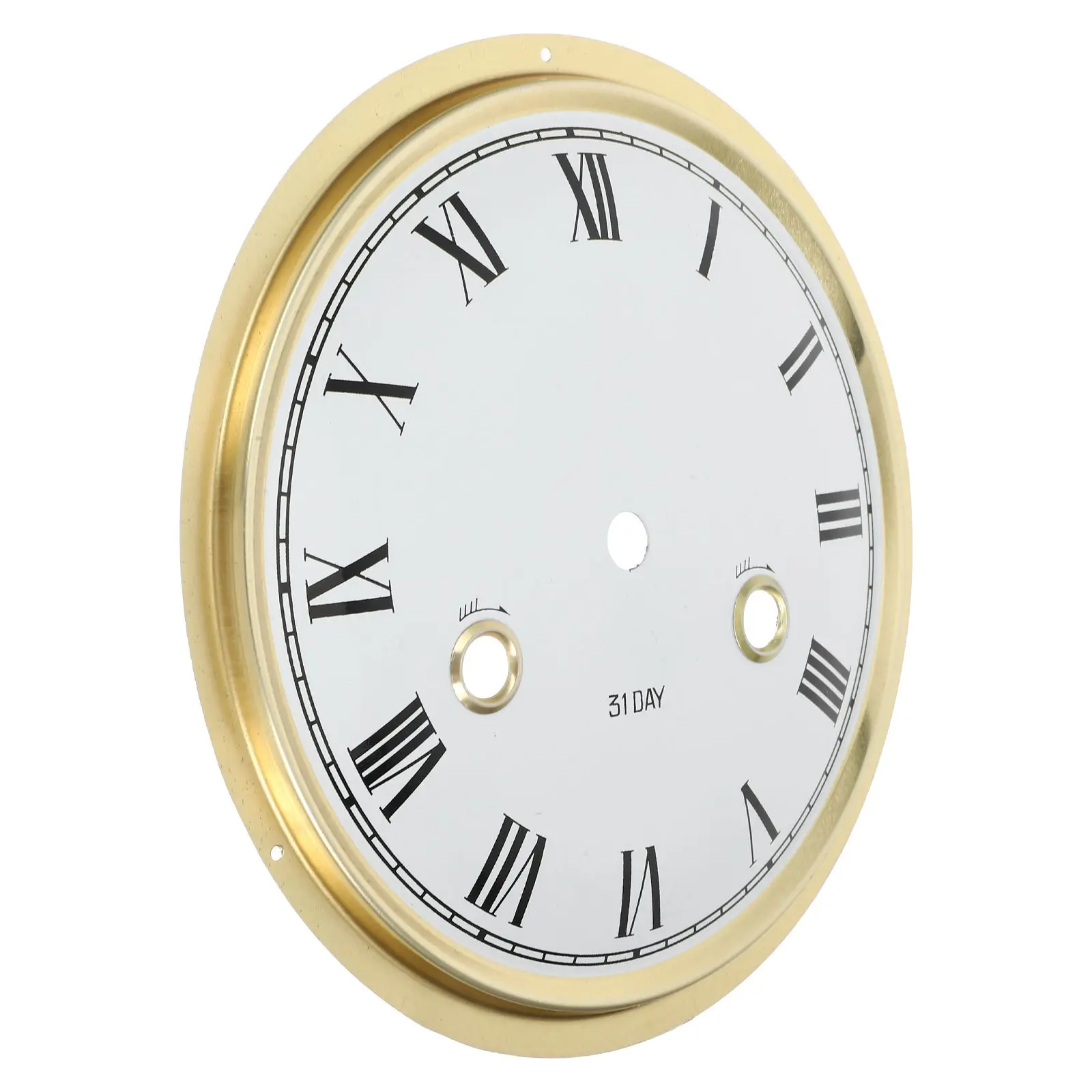 

Mechanical Dial Clocks for Living Room Face Replacement Part Desk Inserts Zinc Alloy Board