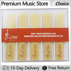 10Pcs/Set Bb Clarinet Reeds Traditional Bamboo Reed Strength 1.5/2.0/2.5/3.0/3.5 Woodwind Instrument Accessories Clarinet Parts