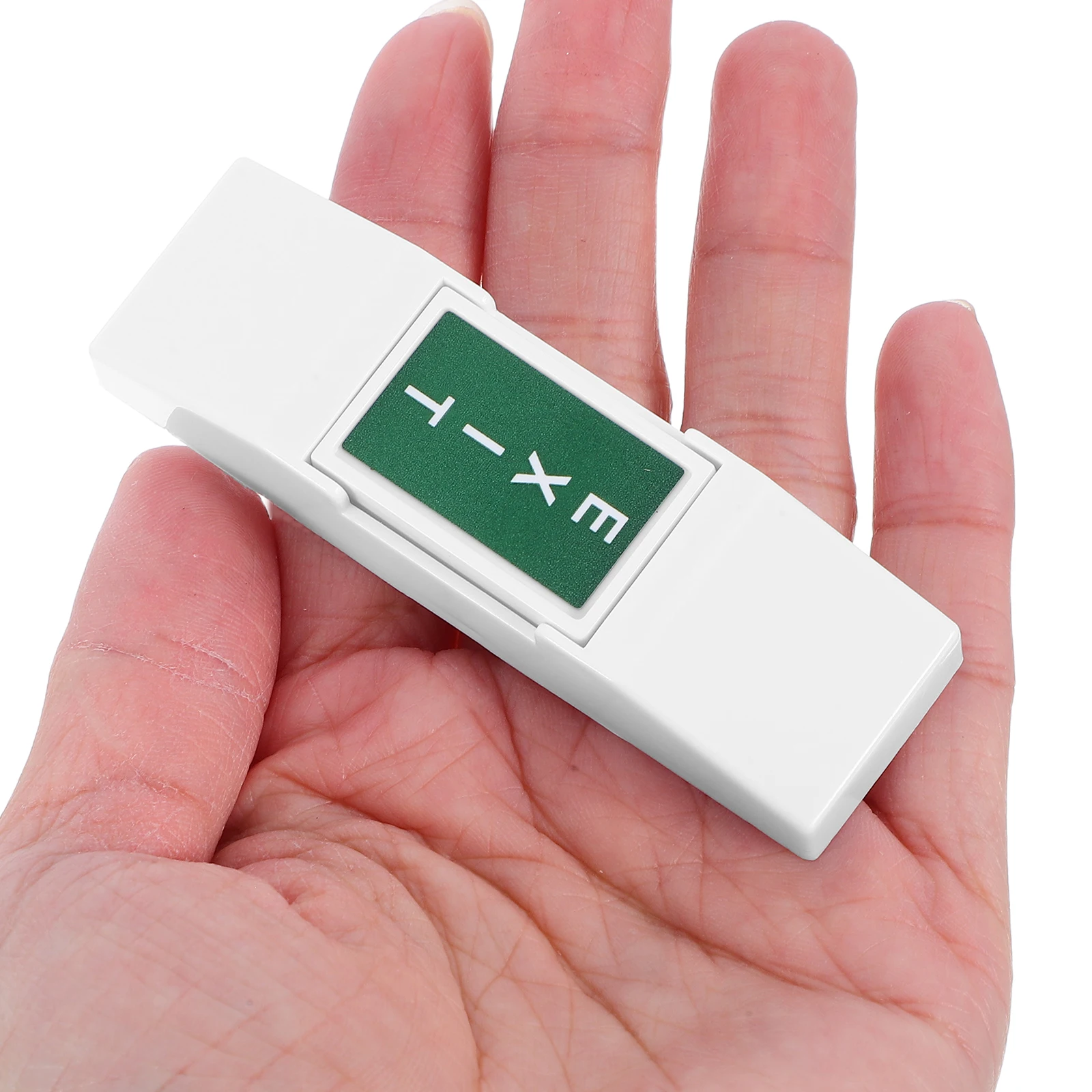 

4pcs Emergency Exit Button Electric Door Access Control Automatic Push Plastic Sturdy Essential Easy Installation Switch