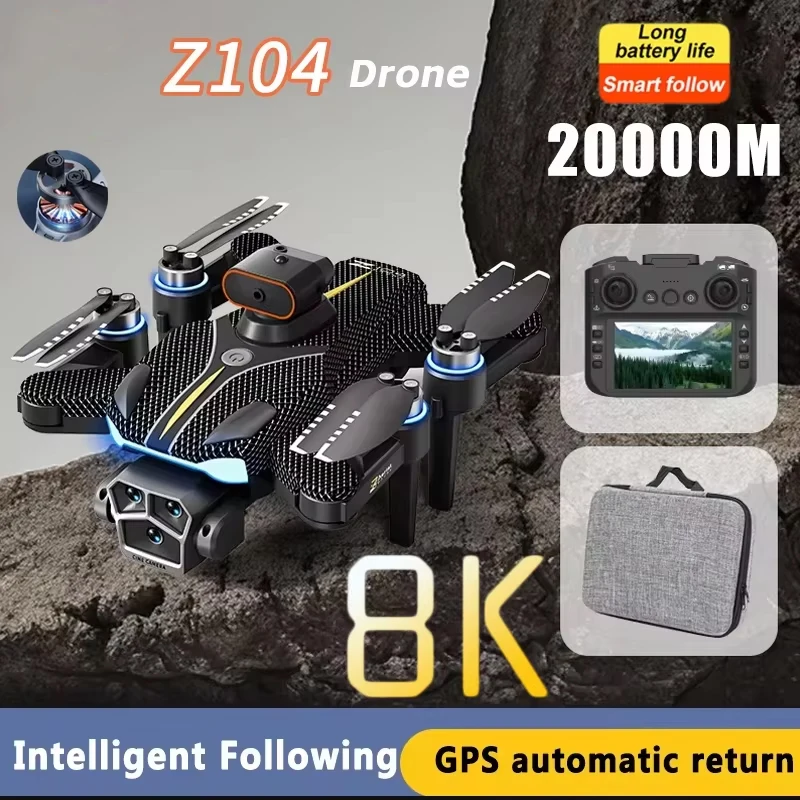 

Z104 Drone HD Professinal 8K Brushless WiFi Automatic return flight With screen Control Obstacle Avoidance UAV RC