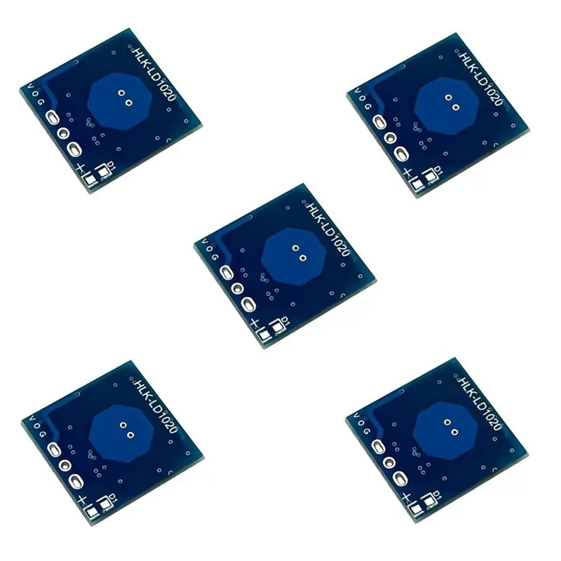 【ALLOWANCE】HLK-LD1020 10G Micro Motion Intelligent Module Low Power Radar Sensor With 5Pcs Pins