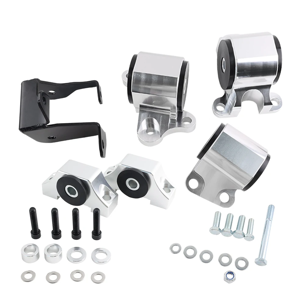 Wholesale Price Performance  Brace  for 96-00 Civic EK B16 B20 D16 2Bolt Chrome Billet Engine Motor Mount Kit B D