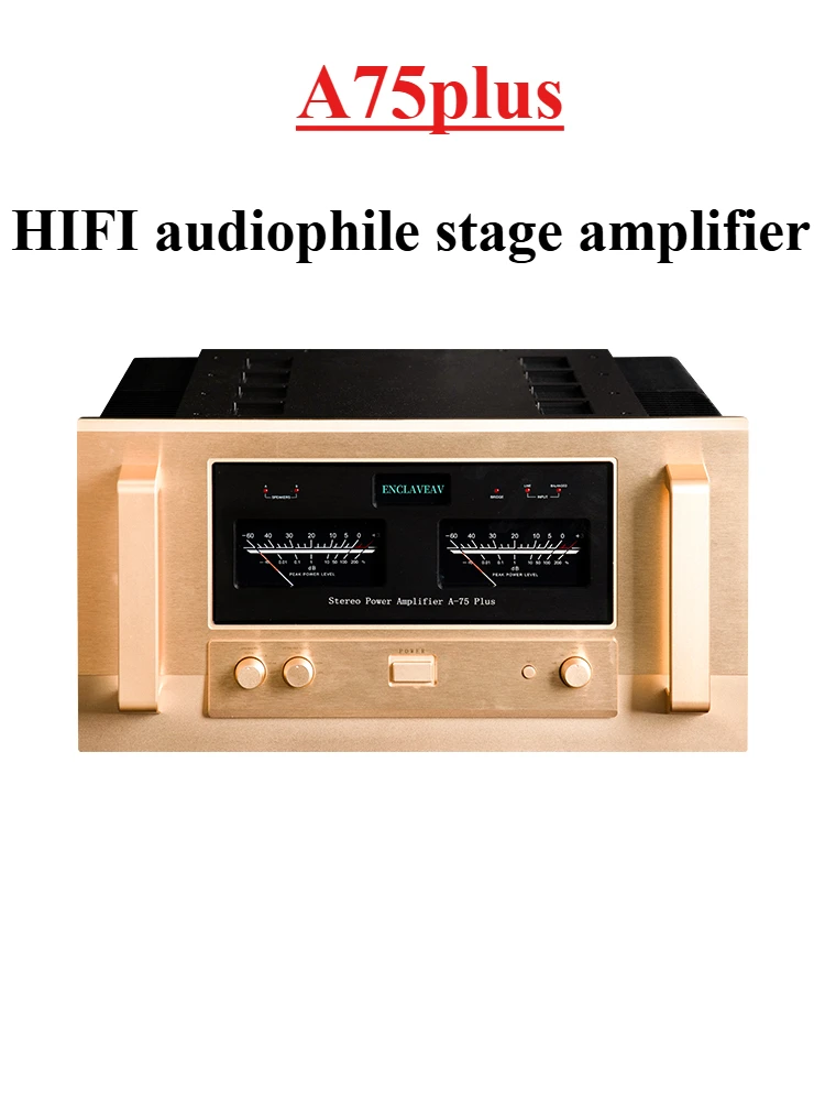 

ENCLAVEAV A75plus post-stage amplifier hifi fever-grade high-end fully balanced pure Class A amplifier PK Golden Voice