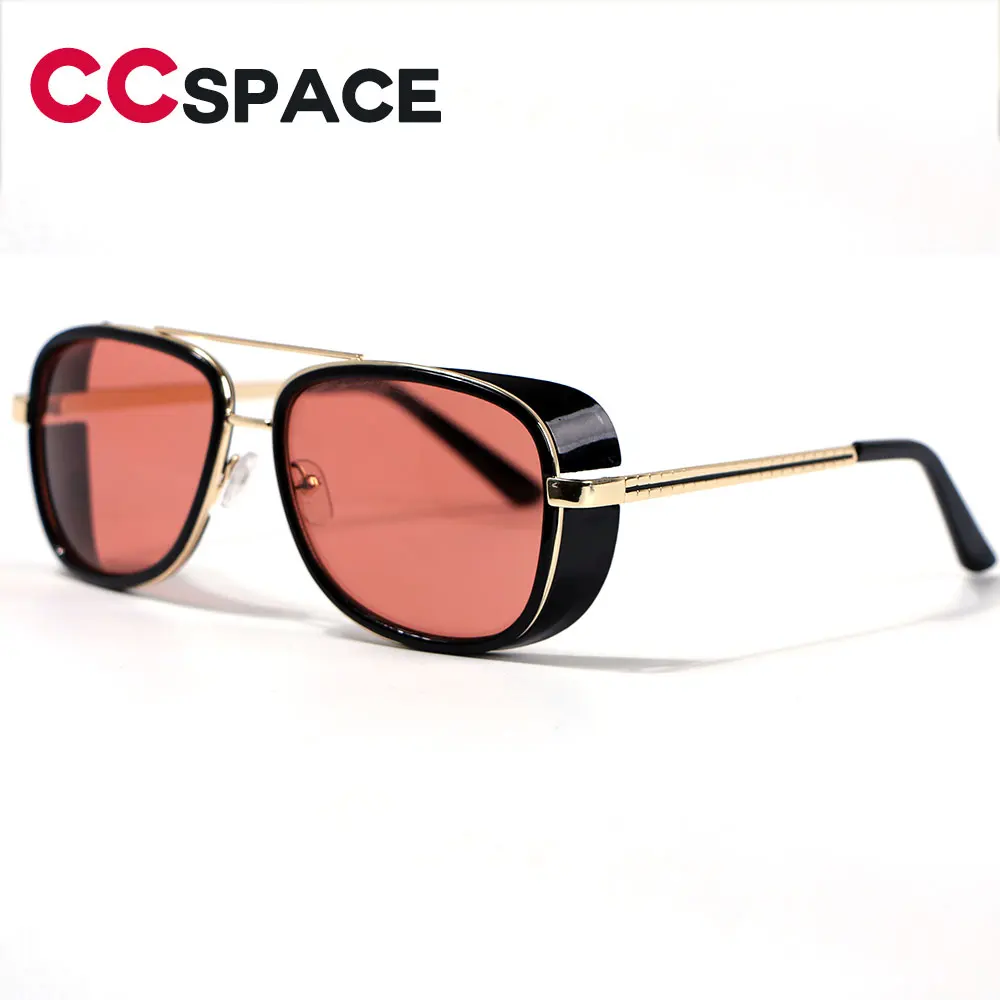 Fashion Male Sunglasses Retro Vintage Eyewear 2024 Steampunk Sun Glasses  SU079
