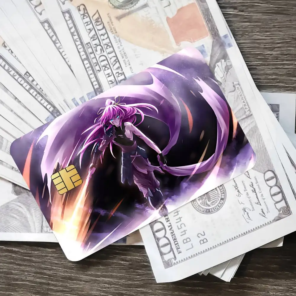 أنيمي السحرية فتاة غنائية نانوها المشارك الائتمان الجلد غطاء بطاقة ملصقات 4 قطعة فيلم حافلة تمرير الجبهة الديكور البنك الخصم