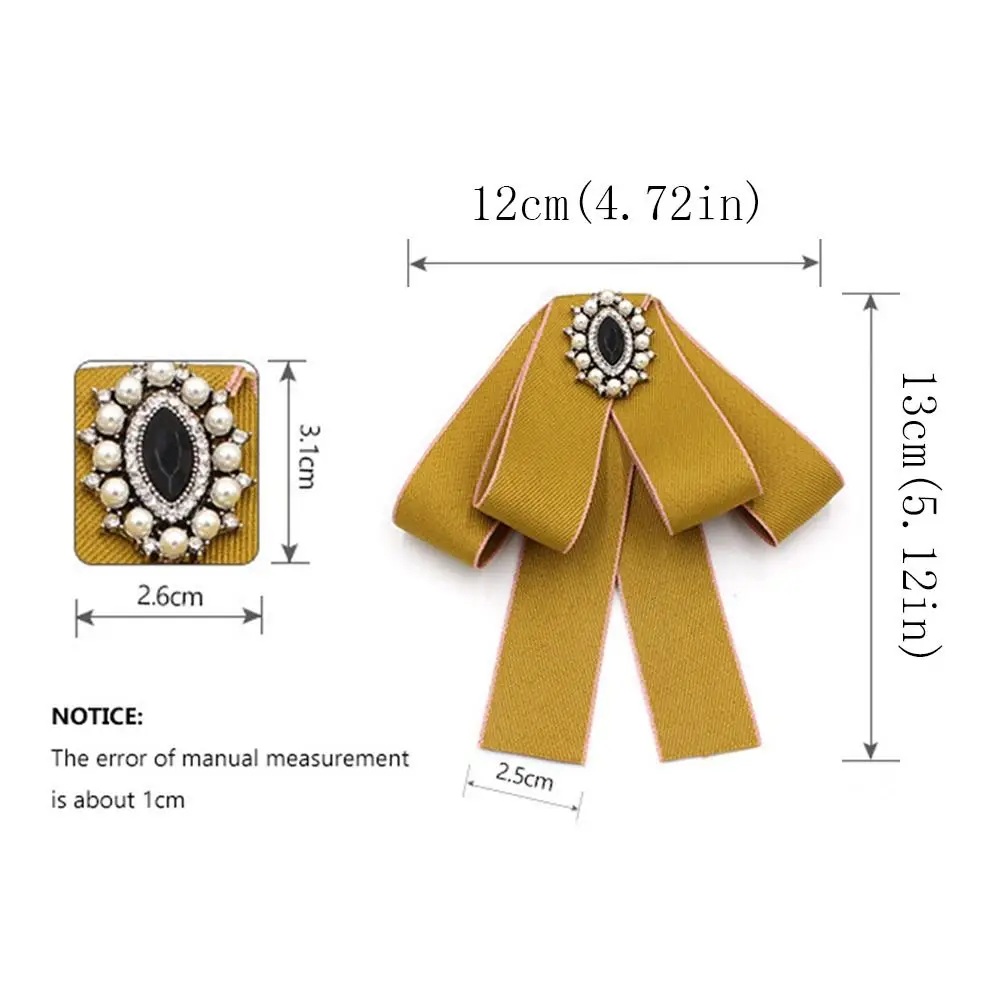 Модный галстук-бабочка из сплава со стразами, ювелирные аксессуары, броши с бантом, украшение на шею, галстук-бабочка для свадебной вечеринки для студентов