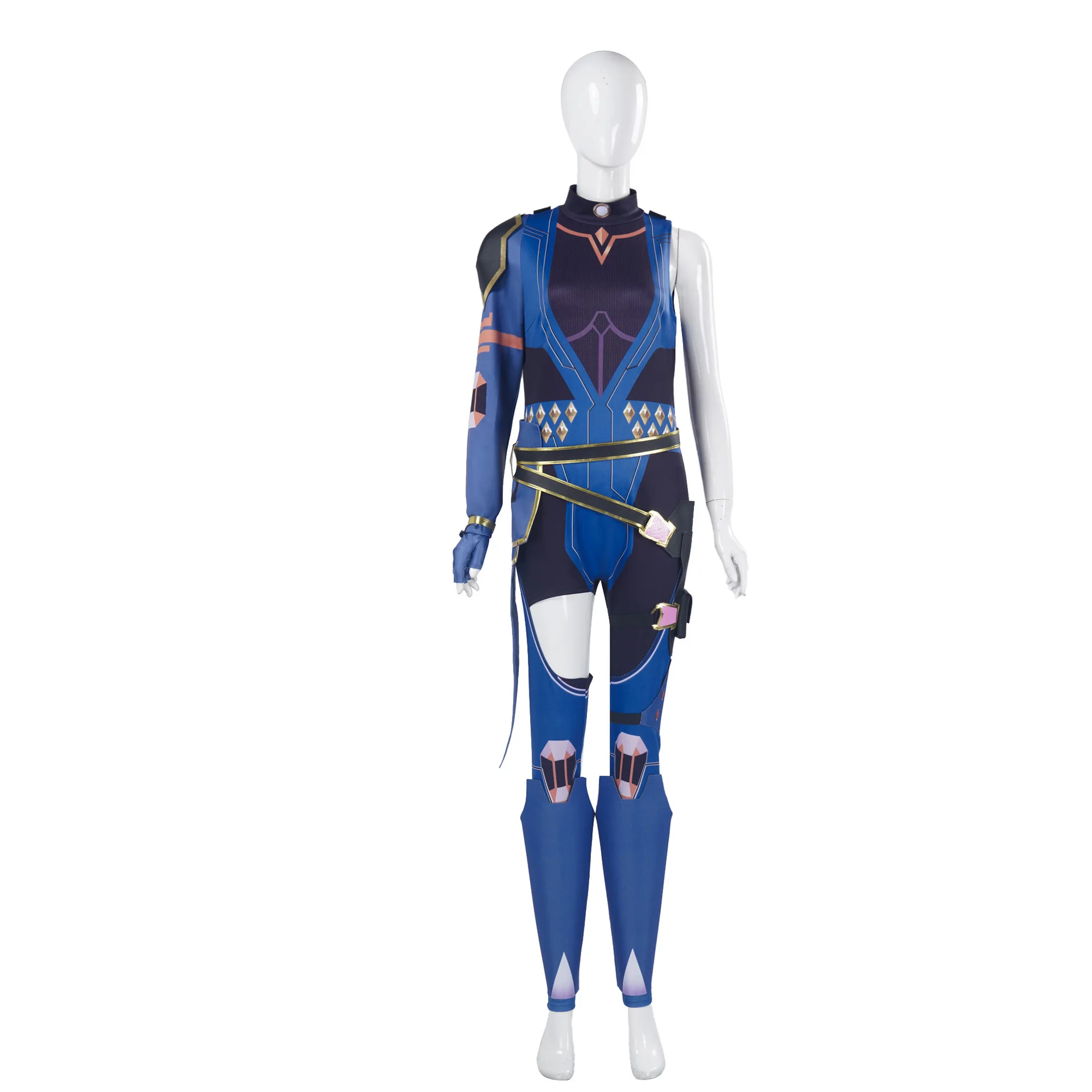 

Valorant Cosplay Costume For The Duelist Character Raze In The Game Valorant.