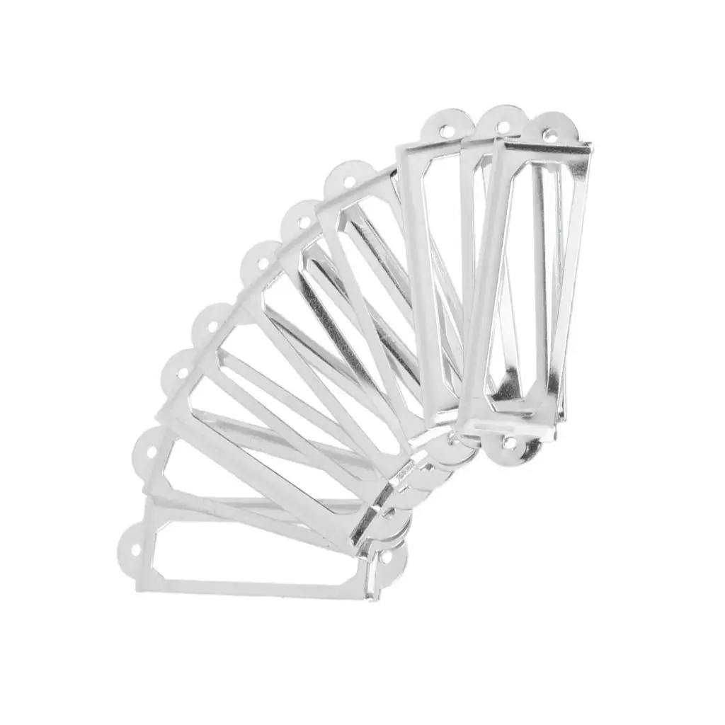 

50Pcs Label Card Holder Cup Pull for Cupboard Carpenter Decoration