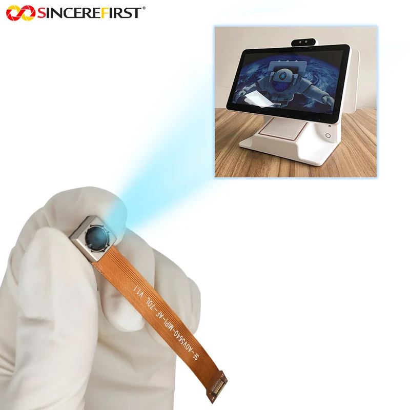 

SincereFirst Fixed Focus 24 Pin 5MP OV5640 MIPI CMOS Camera Sensor Module