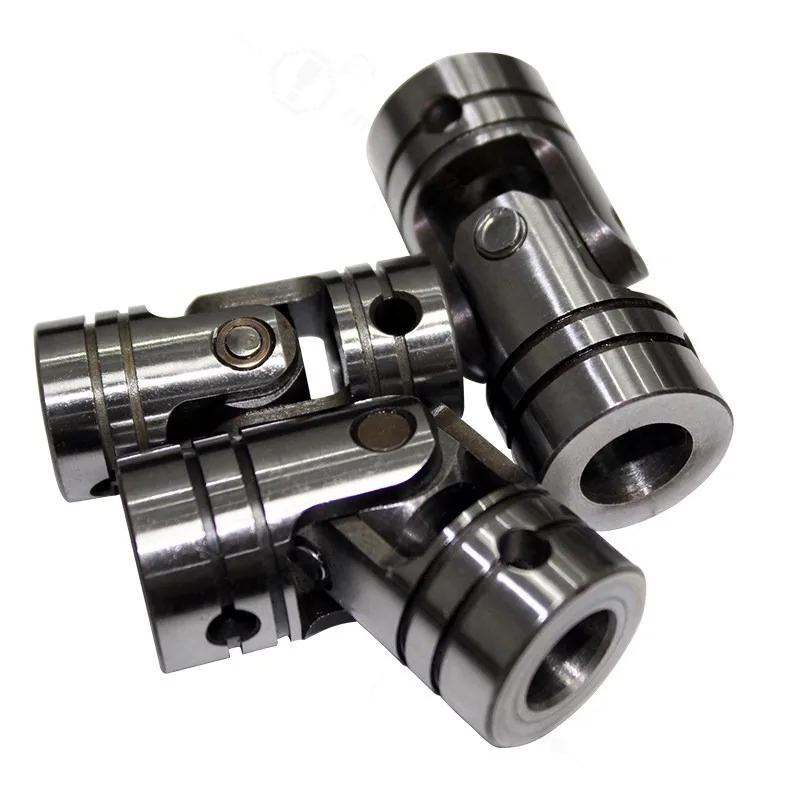 Universal Joint Coupling Double‑Section Cross Shaft For Multi‑Axis Tapping Drilling Machine Small Drive Shaft Connector