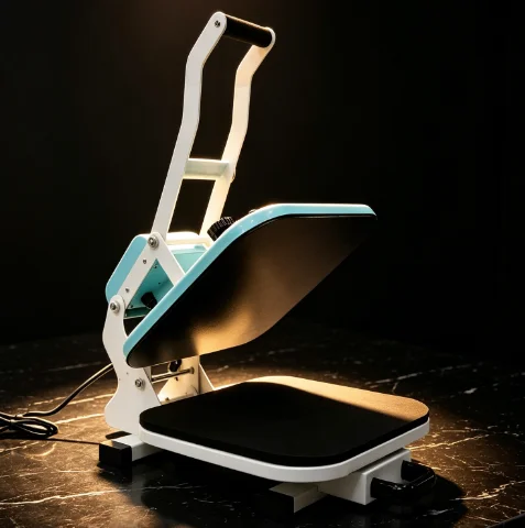 Pressure Adjustable Heat Press Machine 38x38 cm for Different Thickness Materials Like T Shirt Hat and Bag