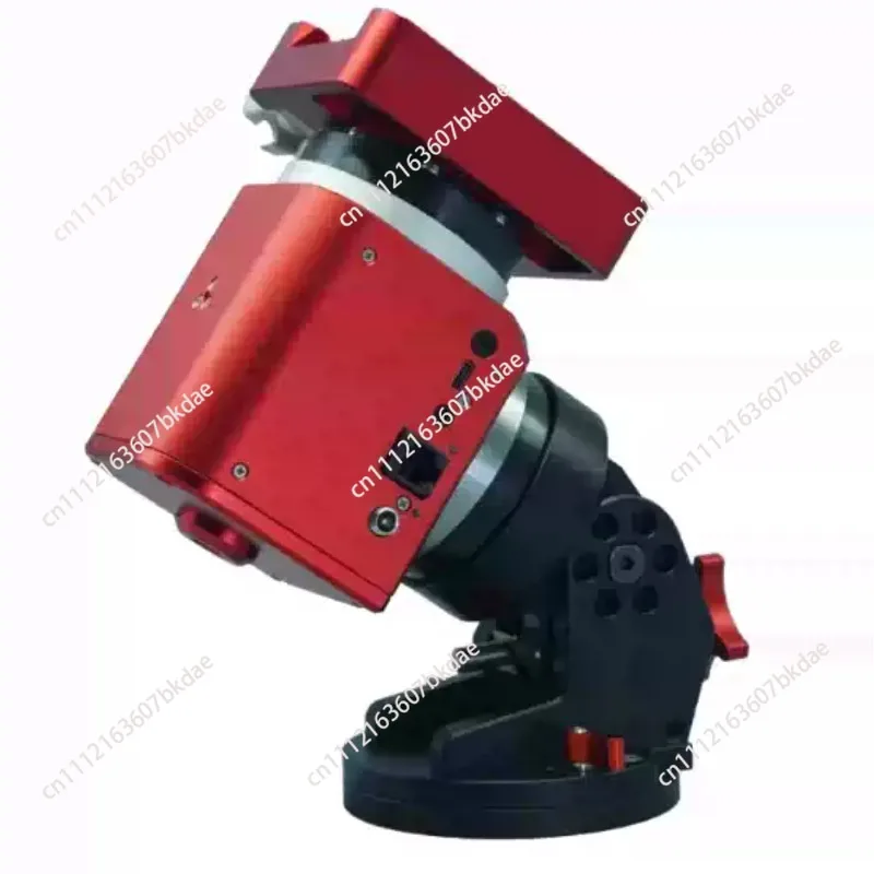 14 Small Equatorial Instrument Red/Black/Silver 14 Harmonic Astronomical Telescope Stargazing Accessories Without Heavy Hammer