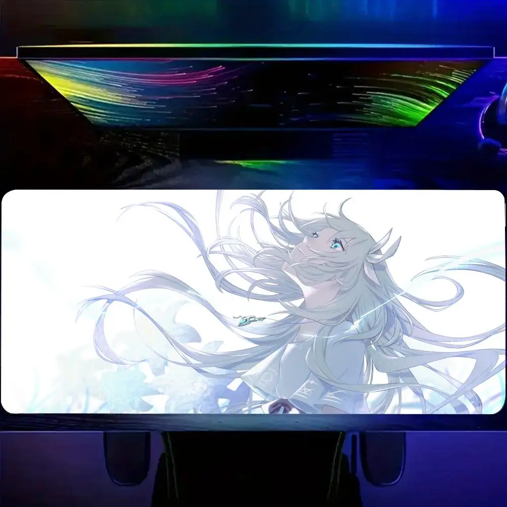 

ENDER LILIES Quietus Of The Knights Game Mousepad Large Keyboard Desk Mat Gaming Mouse Pad LockEdge Non-slip Mat