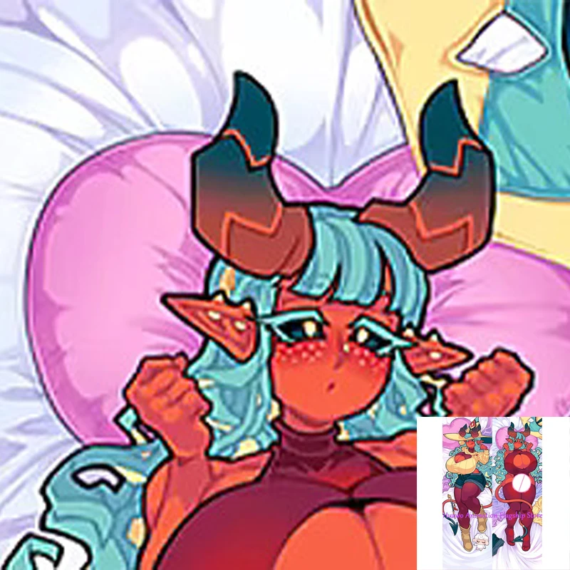 

Dakimakura Anime Pillow Cover Peppermint Double Sided Print 2Way Cushion Cover Xmas