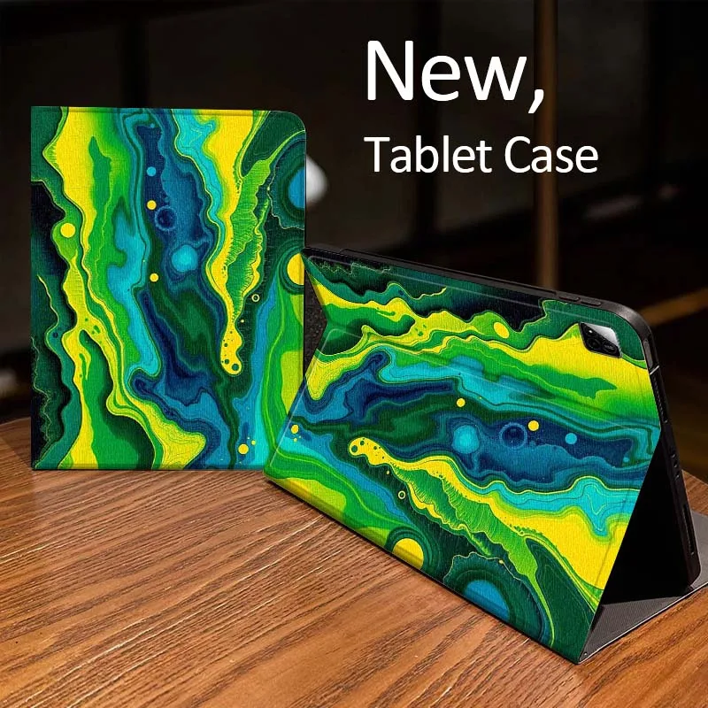 

Colorful Swirl Abstract Art For Xiaomi Mi Redmi Pad 2 4 5 7S 6S 6 7 8 Plus SE Pro K 2025 inch 8.7 11 Tablet Case