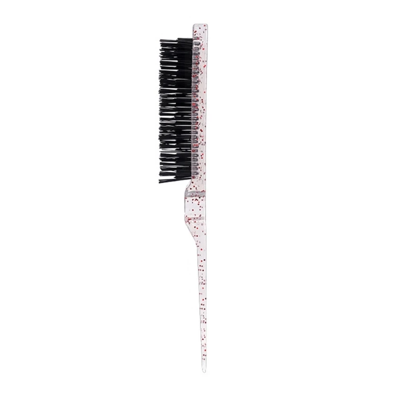 Back Combing Brushes Teasing Hair BHair Styling Comb with Three Rows of Brush Dropship