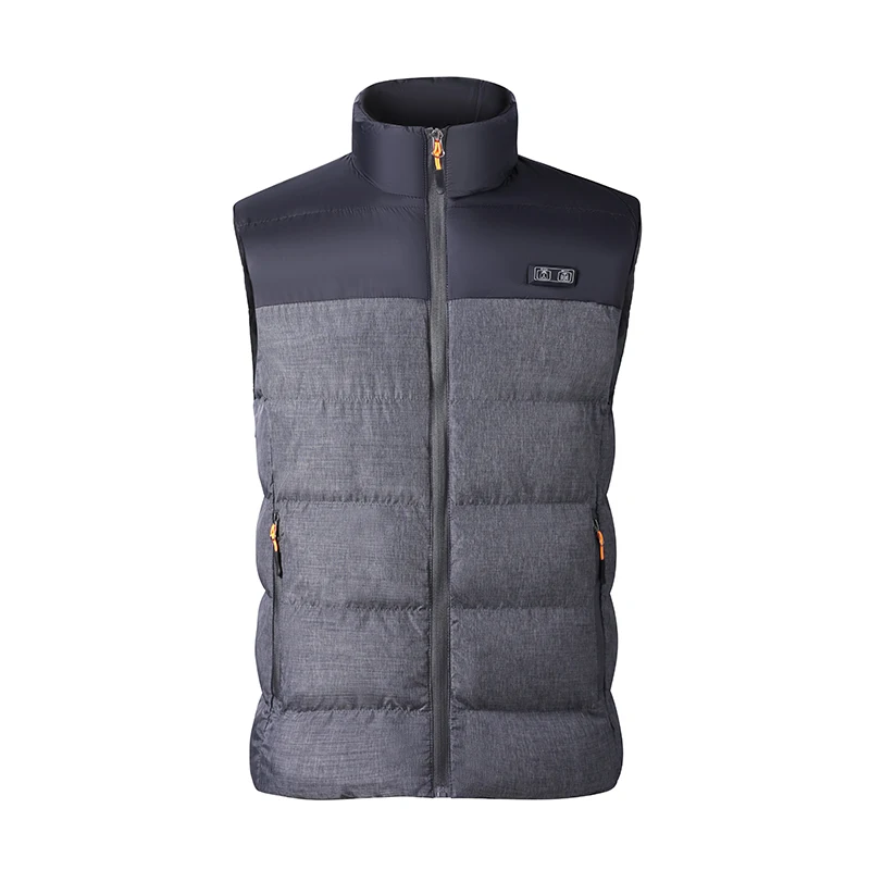 Men's Casual Heated Vest with Dual Controls 11-Zone Heating Vest USB-Powered Electric Heated Jacket【Power supply not included】