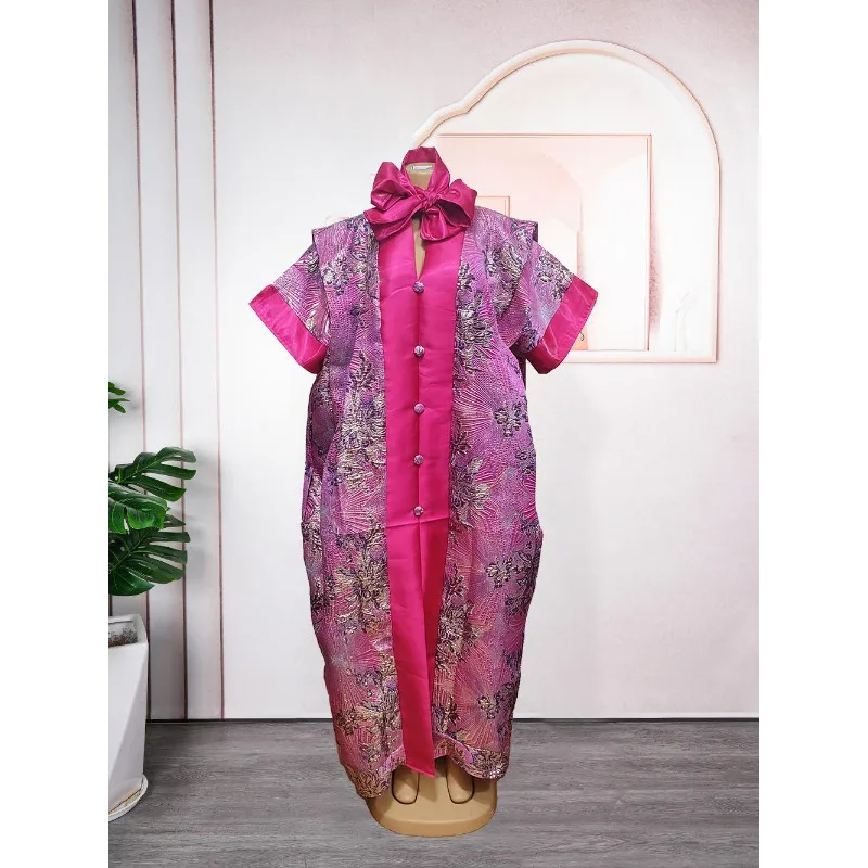 

Customized Abayas For Women Dubai African Muslim Fashion Dress Caftan Marocain Evening Party Dresses Satin Boubou Robe Djellaba