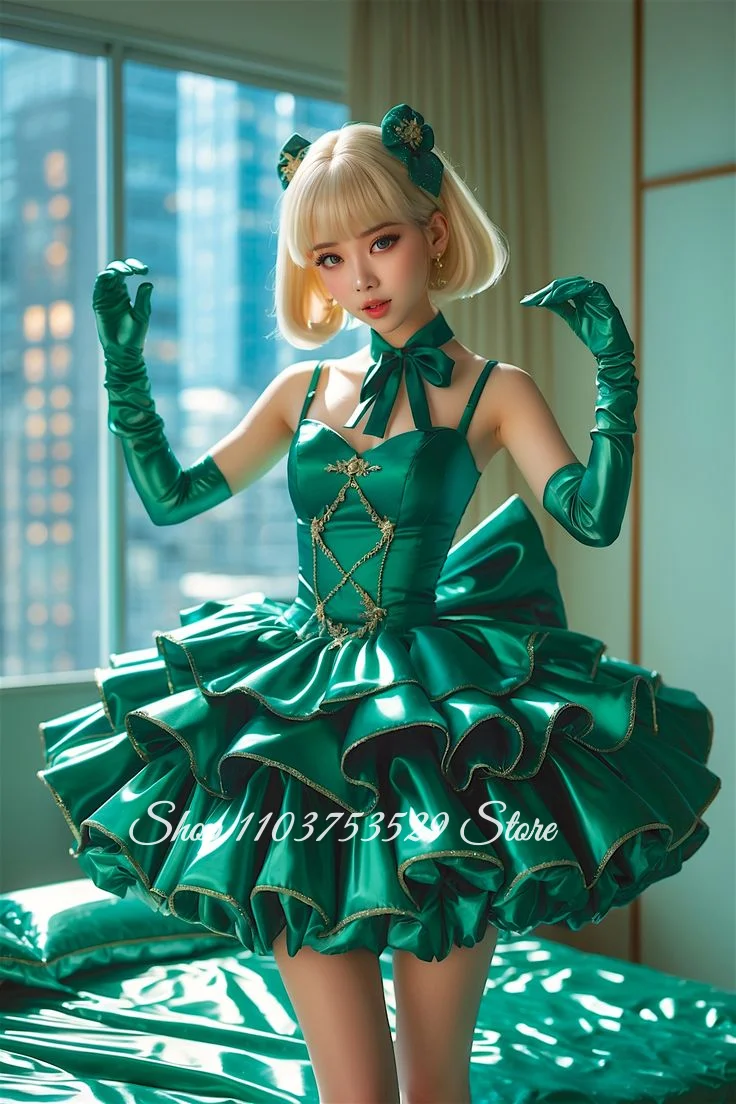 ชุดราตรีทรงบอลกาวน์วินเทจสไตล์วิคตอเรียนสีเขียวฮันเตอร์แบบสั่งตัดพิเศษ สายเดี่ยวรัดตัว กระโปรงบานยาว สำหรับงานพิเศษ งานเลี้ยงตอนเย็น งานคืนสู่เหย้า งานพรอม