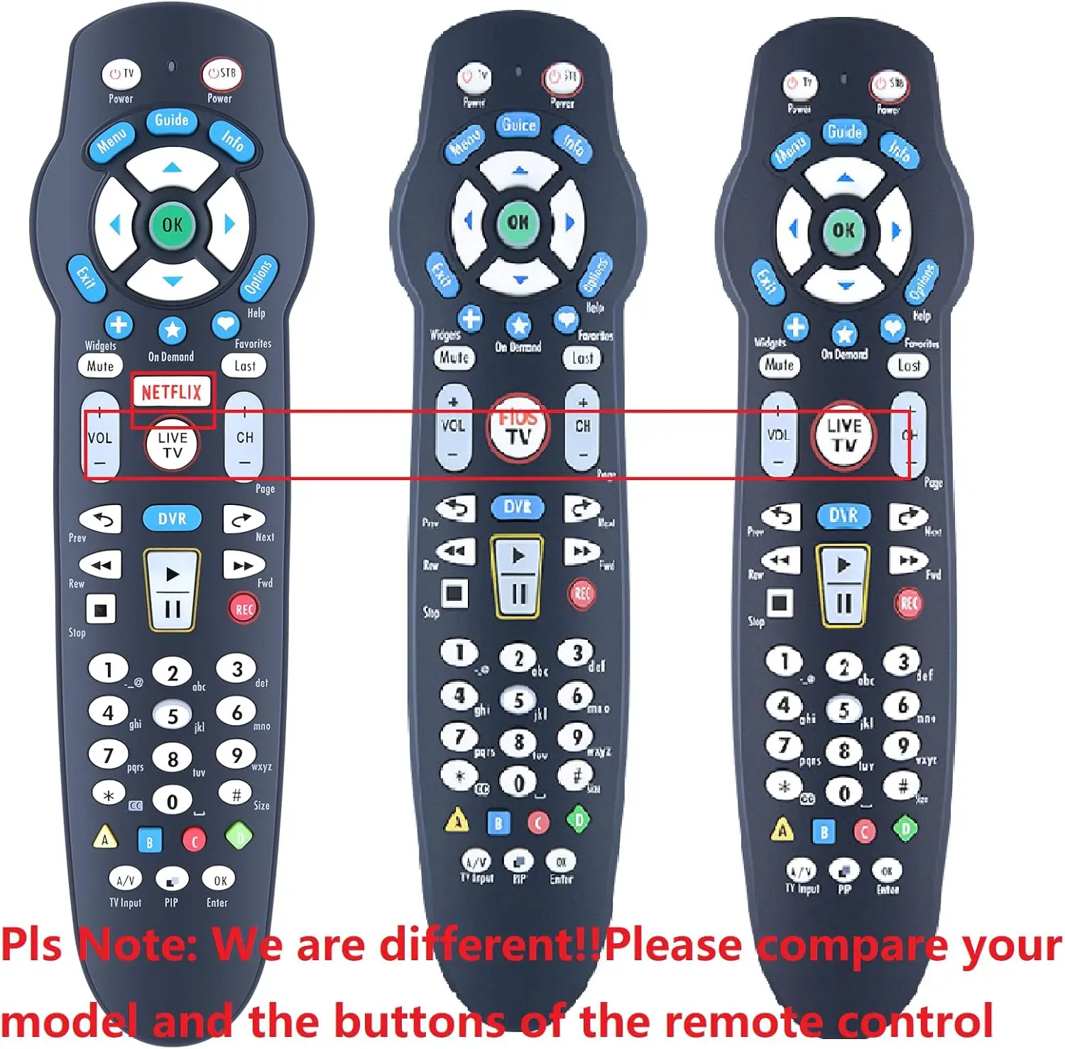 New Remote Control …