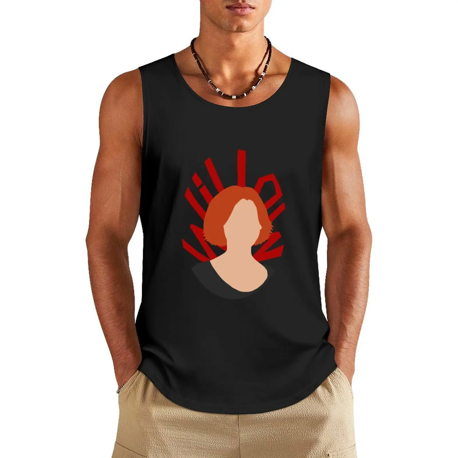 

Willow Silhouette Tank Top Sleeveless T-shirt Vest male