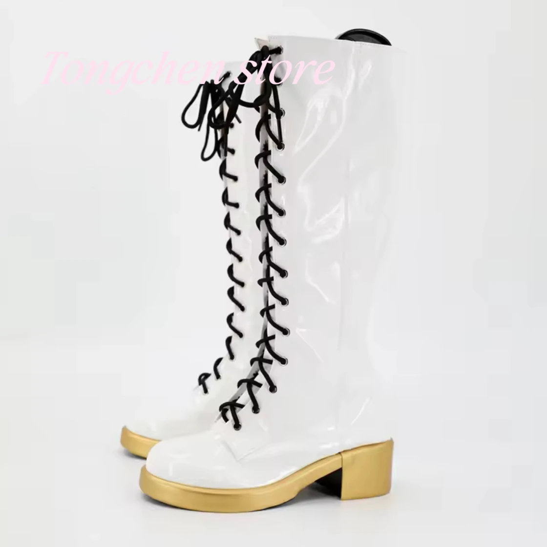Kinder Erwachsene Jungen Mädchen Kpop Mira Rumi Zoey Cosplay Schuhe Stiefel Halloween Karneval Party Weihnachten Maßgeschneiderte Karneval Requisiten