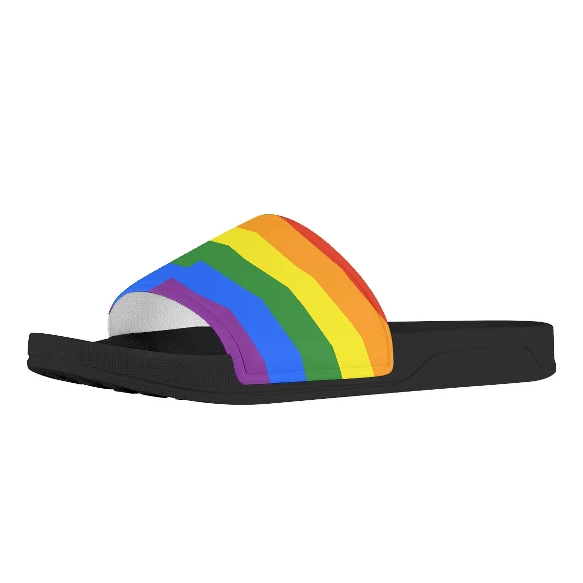 Zapatillas de interior con bandera de arcoíris de Orgullo Lgbt, Zapatos planos de EVA suaves antideslizantes, zapatillas de baño casuales para el hogar, Zapatos de verano para Mujer, nuevo