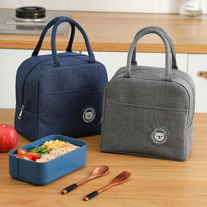 Lunch Box Bag Ice Pack Bento Box contenitore per alimenti pacchetto isolante borse termiche