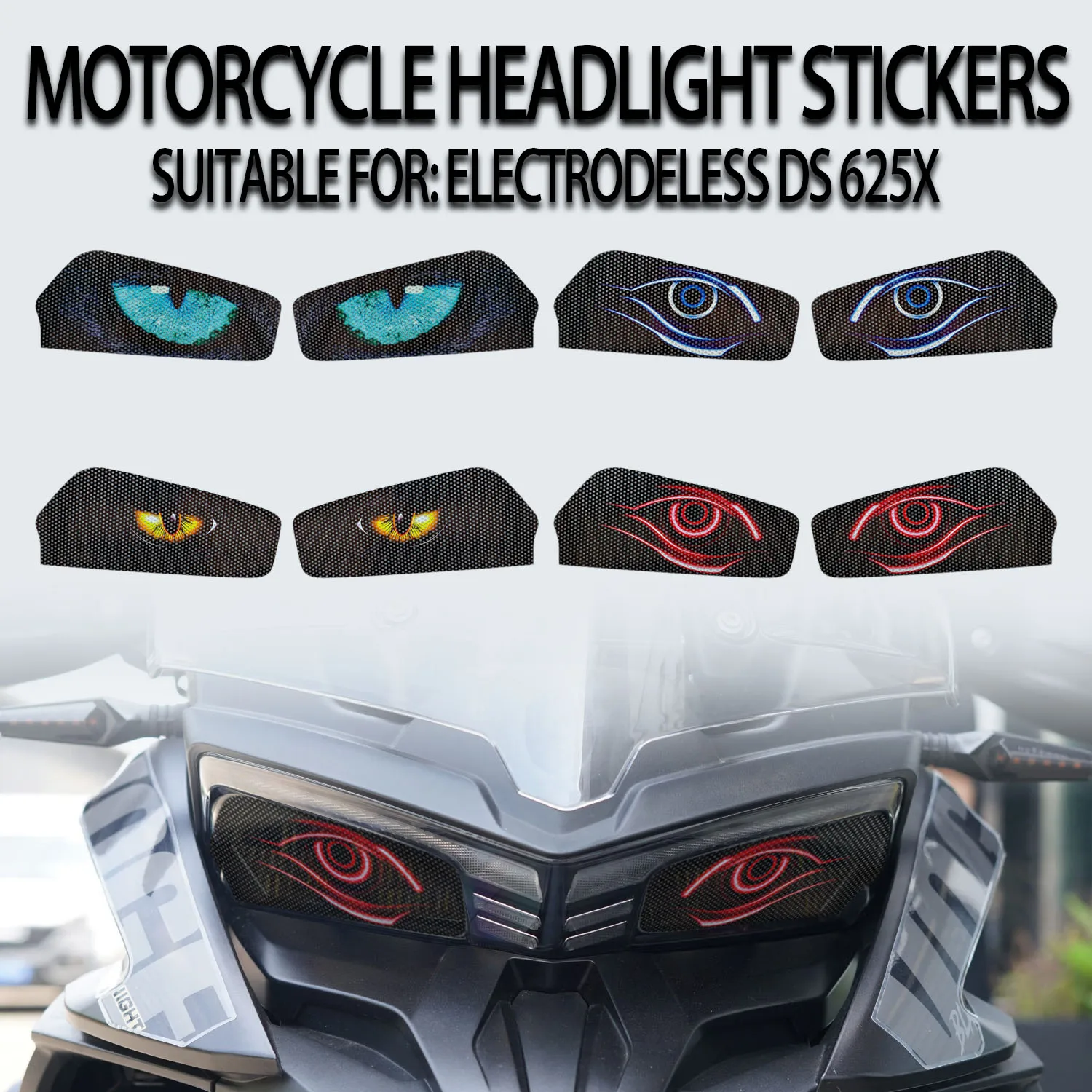 

It is suitable for Arctic DS625X modified headlight sticker personalized decorative sticker scratch resistant film