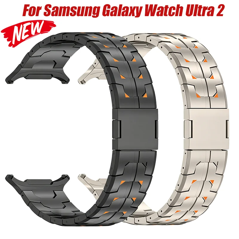 Titanium Strap For Samsung Galaxy Watch Ultra 2026/2025/2024 Titanium Bracelet  For Samsung Watch 8 9 40mm 44mm Band