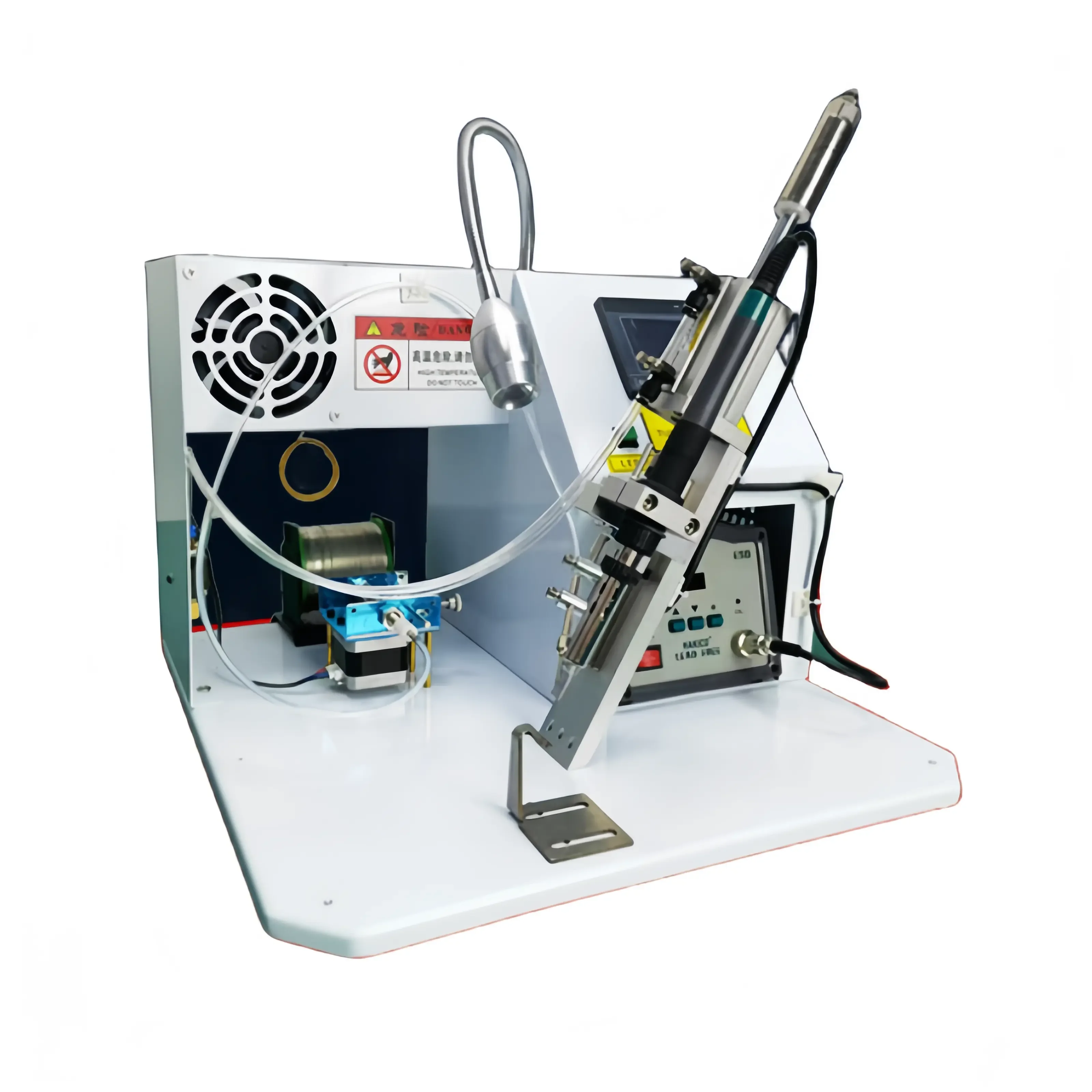 آلة لحام شبه أوتوماتيكية USB سلك البيانات المقاومة سلك الطيران لحام ماكينة لحام نقطي Led قطاع ضوء صنع