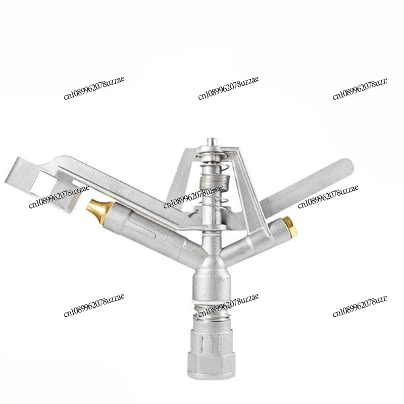 

1 Inch Lawn Rotating Nozzle Zinc Alloy Adjustable Rocker Arm Double Nozzle Garden Garden