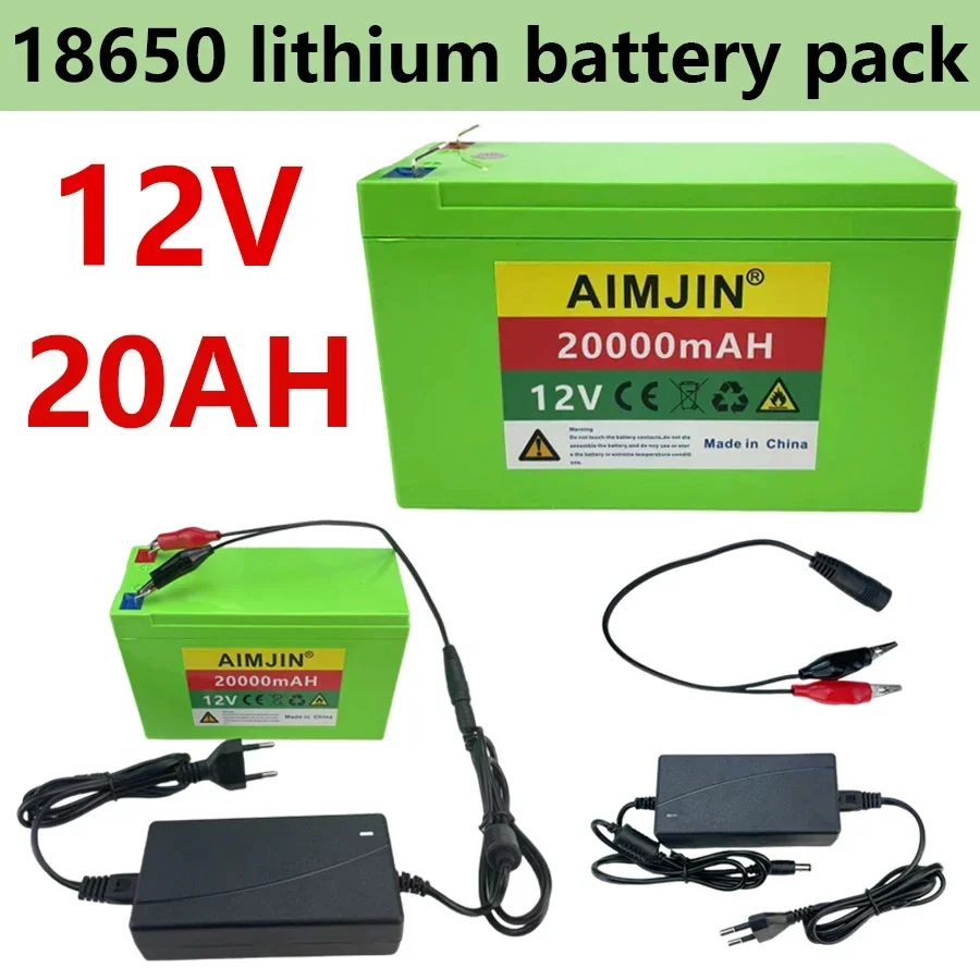 

Brand New Sprayer 12V 20Ah 3S6P Volt Built-in High Current 20A BMS 18650 Lithium Battery Pack For Electric Vehicle Battery