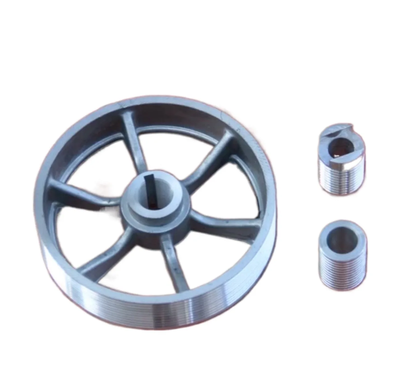 1set  355 Belt-type Profile Cutting Machine Accessories Aluminum Pulley Wheel  Electric Tool