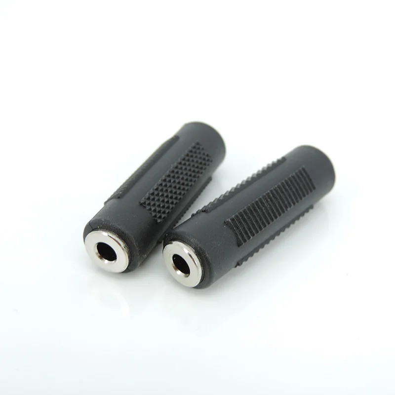 3.5mm Jack Coupler Gold Plated 3.5 mm Female to 3.5mm Female Jack plug audio Stereo Coupler Socket Adapter connectors