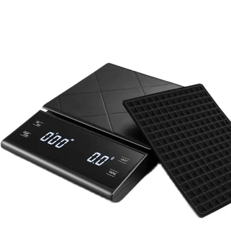 Smart Coffee Scale with Timer Electronic Kitchen Scale Precision Food Scale Household Weighing Balance Portable Scale
