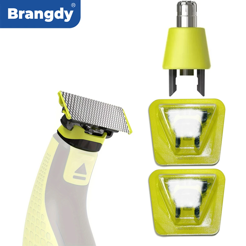 

Brangdy Shaver Replacement Blades Fit for One Blade QP2520 QP2630 QP2724 QP2834 QP6510 QP6520 QP6530 QP2515 Electric Shaver