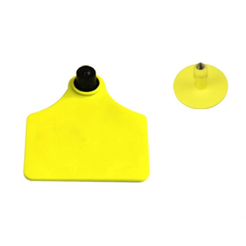 AA87 100 個 RFID 動物耳タグ 860-960Mhz UHF 電子タグ豚羊ヤギ牛追跡 B